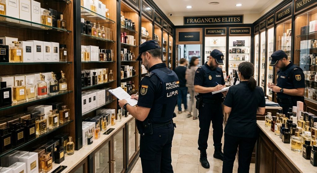 Cuatro detenidos por robar perfumes de alta gama en establecimientos comerciales de Jaén Agentes de la Policía Nacional investigan el robo de perfumes de alta gama en un establecimiento de Jaén.