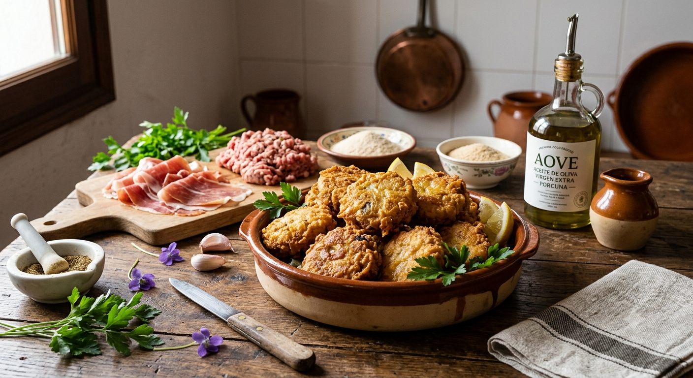 Porcuna celebra su Fiesta del Violete, una tradición gastronómica con sabor a Jaén Violetes tradicionales de Porcuna, empanadillas fritas rellenas de carne típicas de la gastronomía jiennense.
