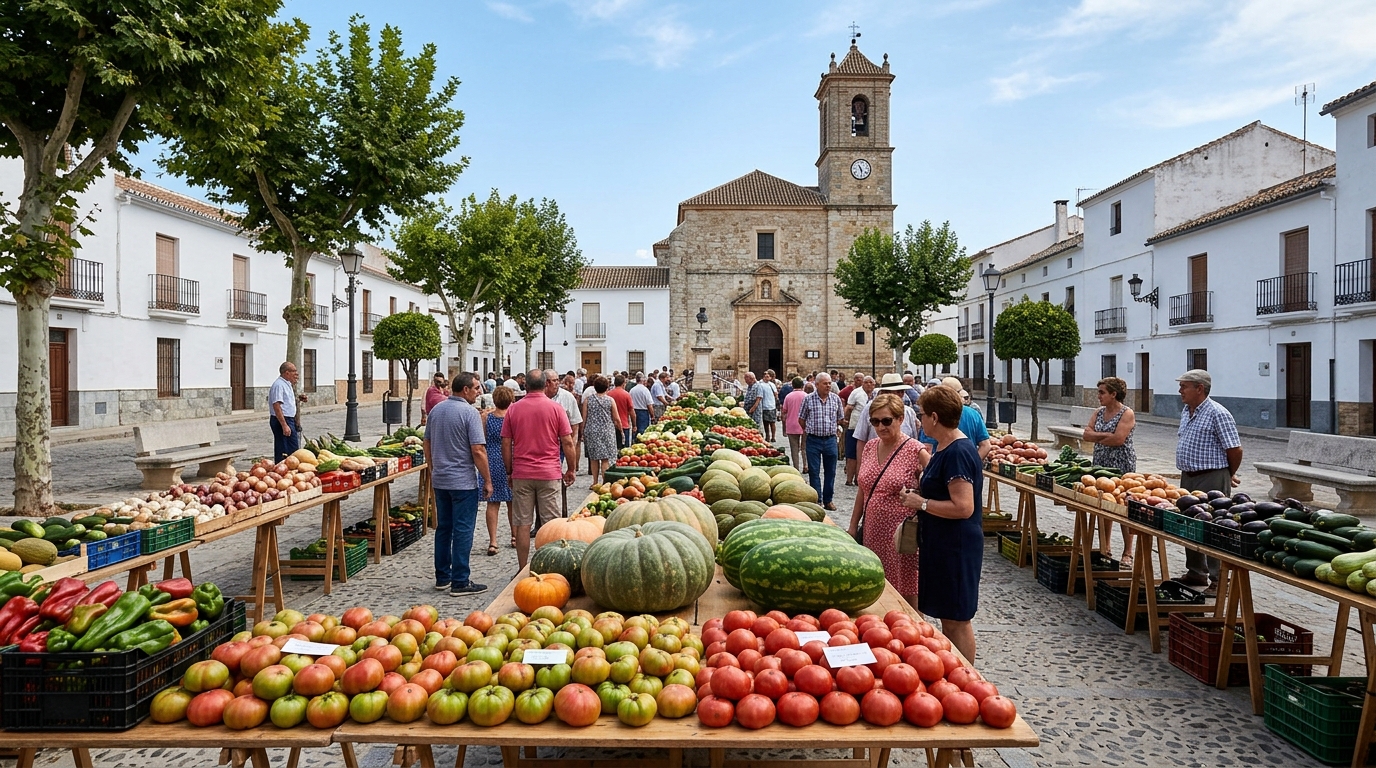 concurso de hortalizas de santa ana en alcalá la real