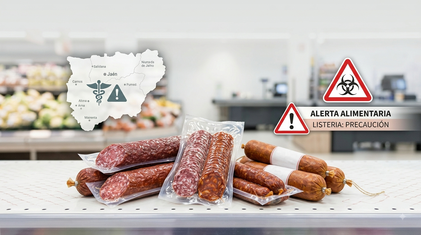 Alerta por listeria en varios embutidos vendidos en Jaén: estos son los productos y lotes afectados embutidos afectados por la alerta alimentaria por listeria distribuida en municipios de jaén.