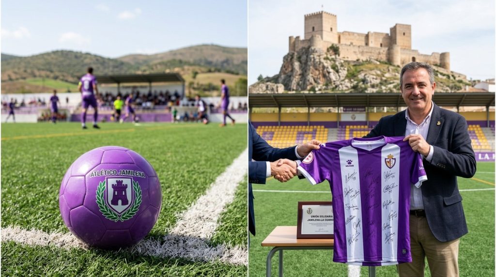 El fútbol provincial conecta a Jamilena y La Guardia de Jaén entre renovaciones y solidaridad renovación en jamilena y sorteo solidario en la guardia