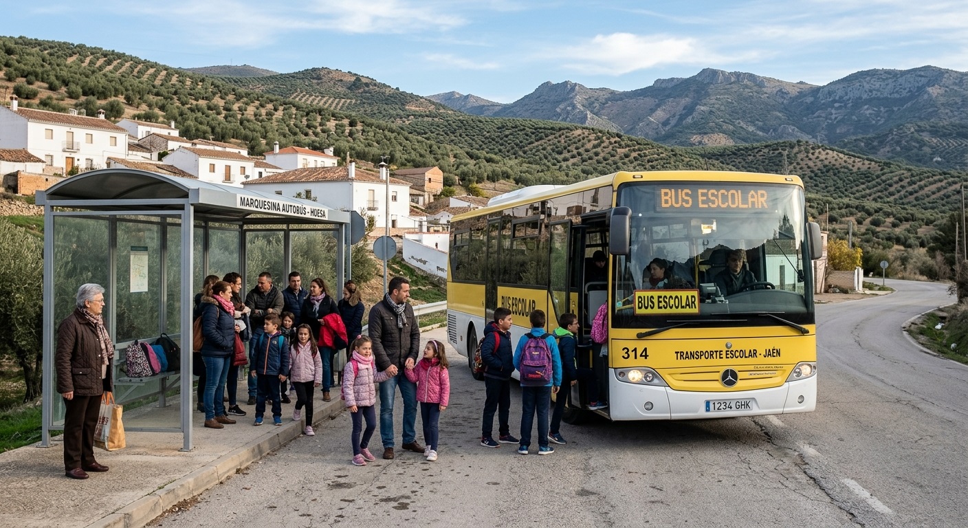 1.618 alumnos sin transporte escolar en jaén