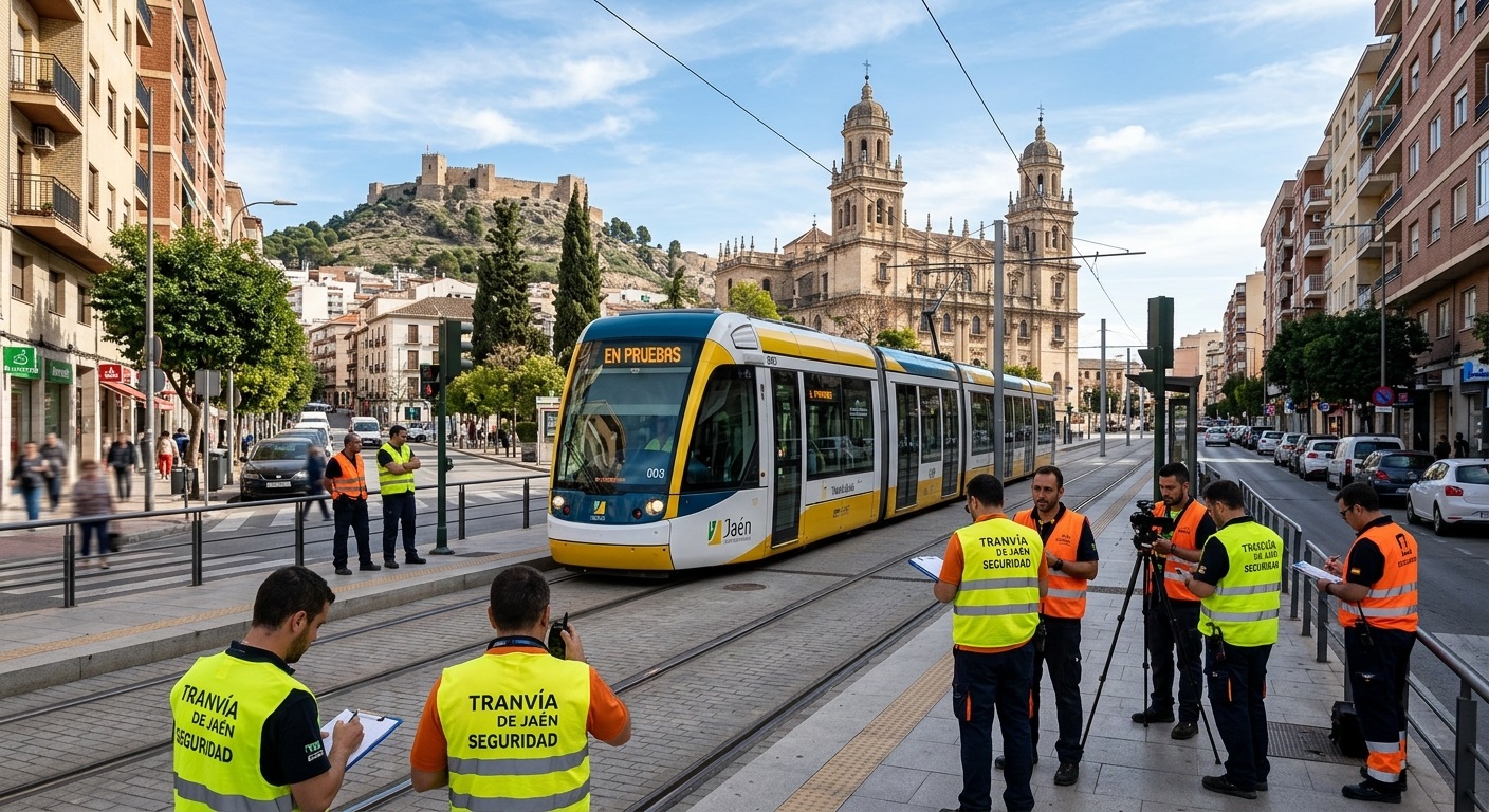 18 técnicos se forman para el tranvía de jaén