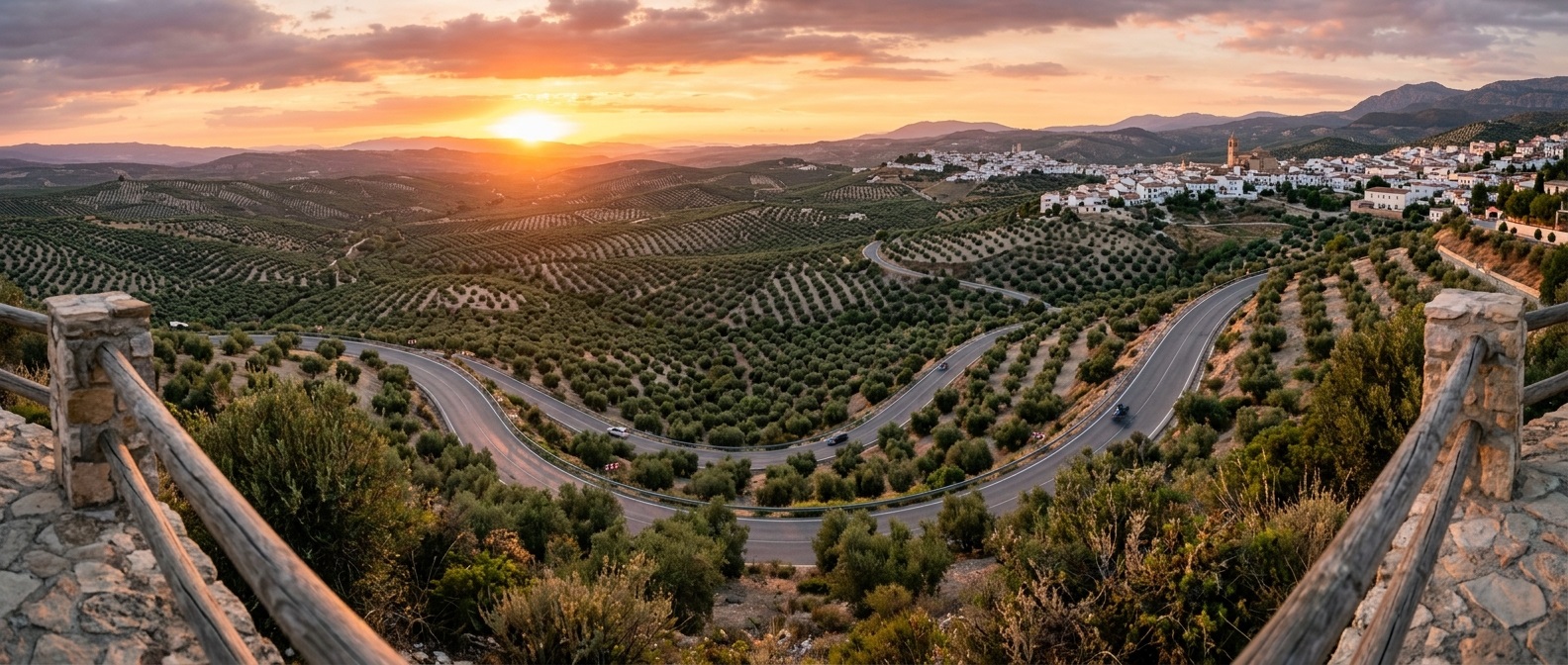Jaén convierte su mar de olivos en un destino turístico que se puede recorrer el mar de olivos de jaén se convierte en experiencia turística