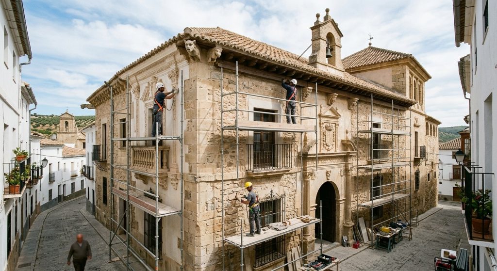 martos abre sus obras para recuperar su patrimonio