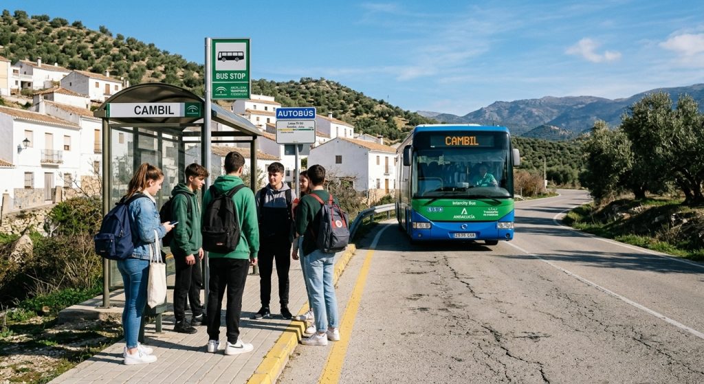 cambil nuevos horarios autobus jaen estudiantes fp