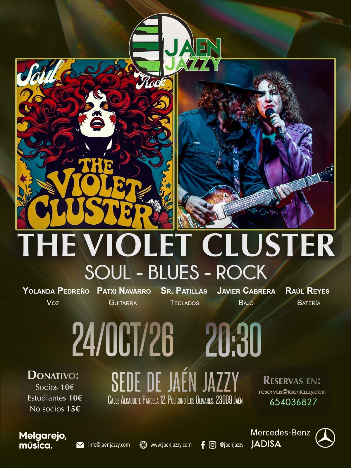 concierto the violet cluster jaen