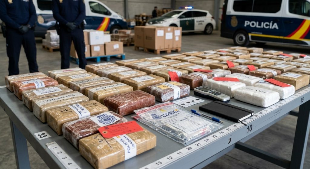 pillada una red internacional de drogas
